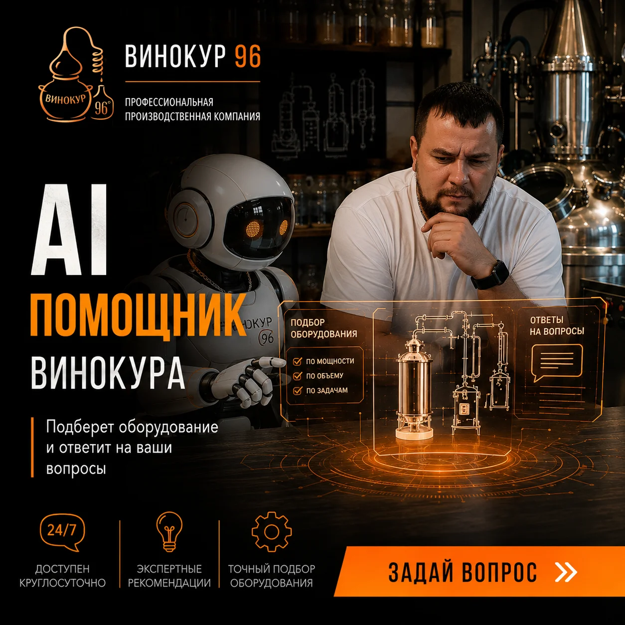 ИИ-консультант — помощник в самогоноварении