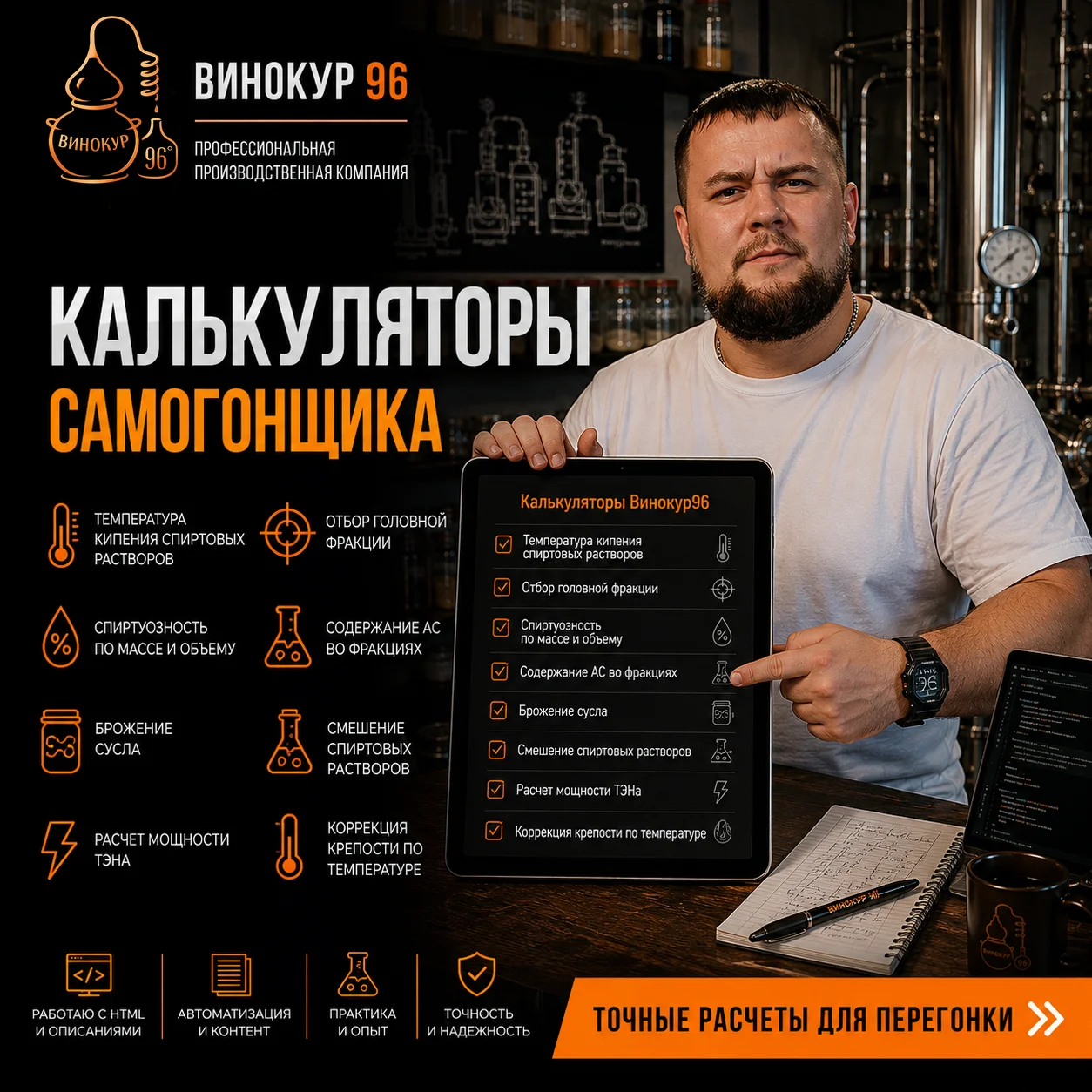 Онлайн-калькуляторы для самогонщика и винокура