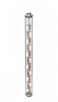 Колпачковая колонна Clamp 2″ 11 тарелок Медная Ф54 L-800 — общий вид товара для самогоноварения