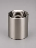 Муфта приварная 1 1/4″ DN-32 из нержавеющей стали AISI 304 — общий вид товара для самогоноварения