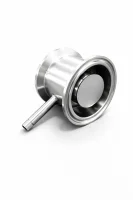 узлы отбора 2 дюйма из пищевой нержавеющей стали AISI 304 — детали конструкции крупным планом