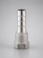 Штуцер ёлочка нержавеющий ВР 1/4″ 8 мм AISI 304 — общий вид товара для самогоноварения