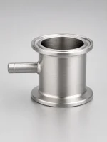 Переходник МЦ (между царг) Clamp 1.5″ с ниппелем под термометр — общий вид товара для самогоноварения