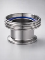 Переходник Clamp 1.5″ - штуцер молочной муфты резьбовой DN40 — общий вид товара для самогоноварения
