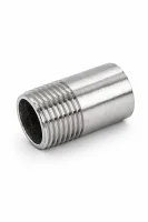 Ниппель приварной нержавеющий DN20 3/4″ AISI 304 L-45 мм — общий вид товара для самогоноварения
