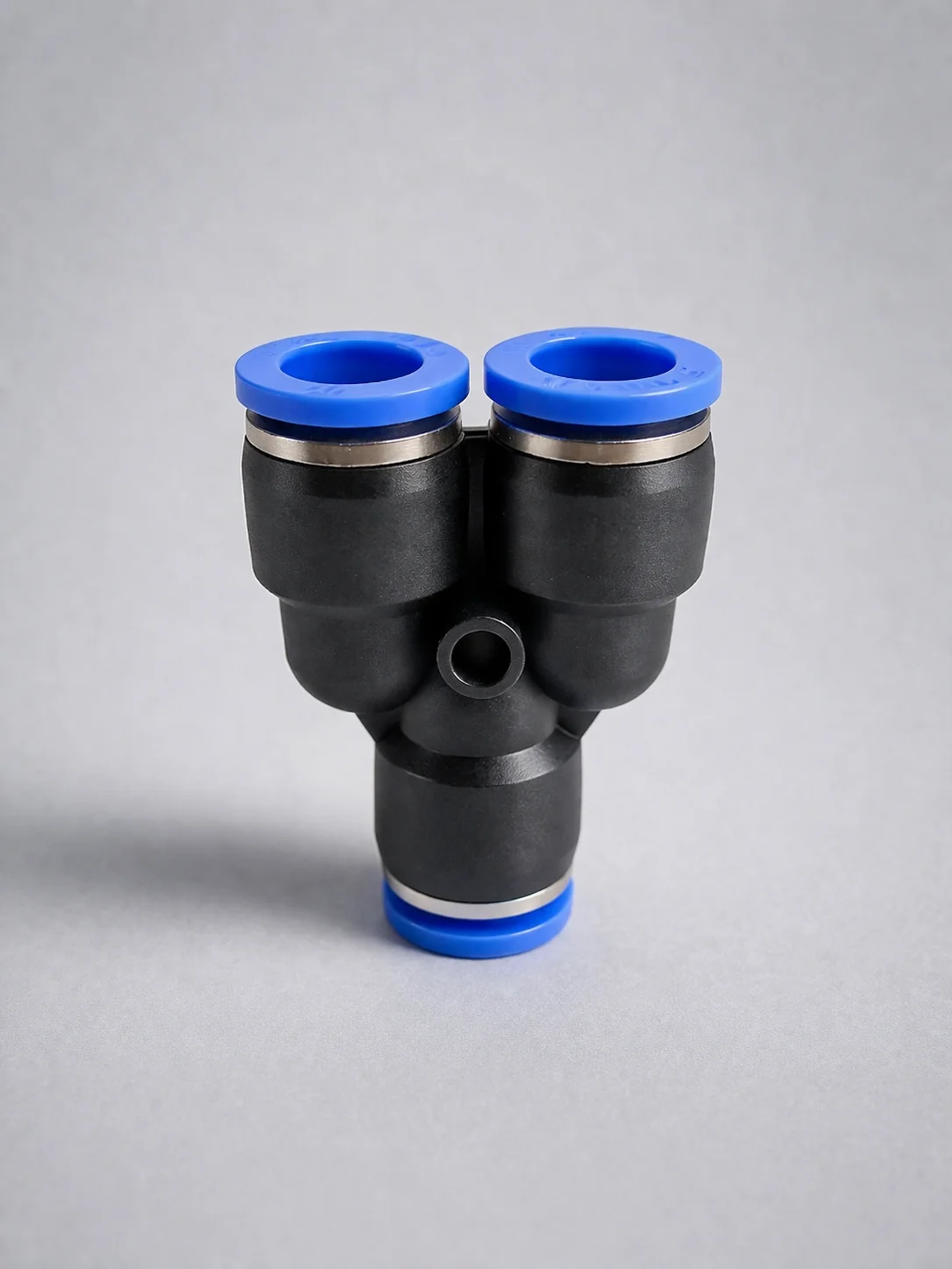 фитинг 8 мм из пищевой нержавеющей стали AISI 304 — детали конструкции крупным планом