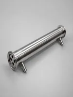 Холодильник кожухотрубный Clamp 1.5″ 650 мм AISI-304 — общий вид товара для самогоноварения